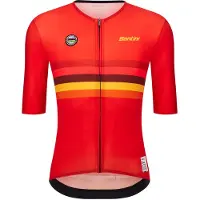 Santini Uci World Champion Spain 2025 Korte Mouw Wielertrui