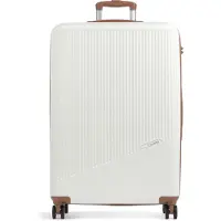 Travelite Bali 4 Wiel Trolley L white/cognac