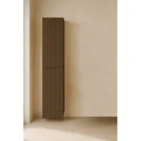 Lambini Designs Eleganza kolomkast 160x35x35cm dark walnut