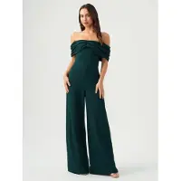 BWLDR Jumpsuit 'Amalie' donkergroen