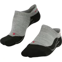 Falke TK5 Wander Invisible Footies Wandelsok Dames Light Grey 37-38