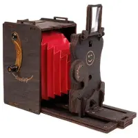 JollyLook DIY Filmcamera om zelf in elkaar te zetten Donker hout