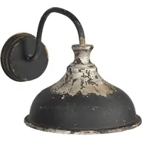 Clayre & Eef Wandlamp 40x27x25 cm ijzer rechthoek muurlamp
