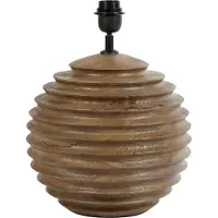 Light & Living Lampvoet Ø29x38 cm RENZO hout mat donker bruin