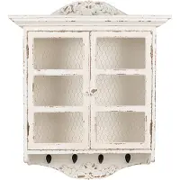 Clayre & Eef Wandkast 56x23x69 cm houtproduct opbergkast
