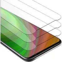 Cadorabo 3x Screenprotector geschikt voor MEIZU 16S - Beschermende Pantser Film in KRISTALHELDER - Getemperd (Tempered) Display beschermend glas in 9H hardheid met 3D Touch