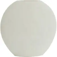Light & Living vaas deco 40,5x11x40 cm renda crème