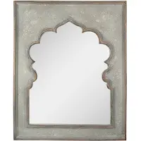 Clayre & Eef Spiegel 80x4x100 cm hout glas rechthoek wandspiegel
