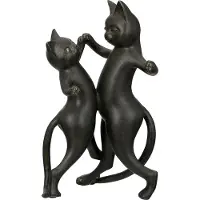 Gilde Dierfiguur Kat Gatto-Duo, zwart (1 stuk)