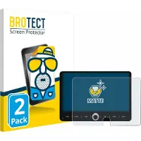 BROTECT - Screenprotector voor Dynavin D9-JP Plus 10.1" - Folie Beschermfolie matte 2 Stuks