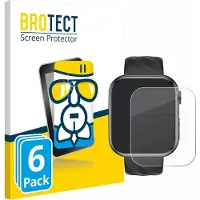 BROTECT Screenprotector 6 Stuks voor Lgnitek MT500 1.97" Beschermglas transparant