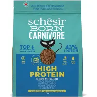 Schesir Born Carnivore Kattenvoer Herring & Salmon 255 Gr