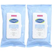 Cetaphil - Gentle Skin Cleansing Cloths - Sensitive Skin - Fragrance Free - 50 Reinigingsdoekjes - Make-up Remover Doekjes