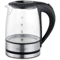 Maestro Waterkoker Feel Maestro MR-062 Zwart Glas 1630 W 1,2 L