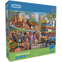 Gibsons Steve Crisp - York Market Puzzel (250XL stukjes)