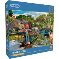 Gibsons Greg Giordano - River Retreat Puzzel (500 stukjes)
