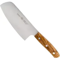 Eikaso Solingen Chinees Koksmes 17 cm - Olijfhouten Handvat - Molybdeenstaal