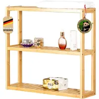 Floordirekt Bamboe Wandplank Wyoming - Veelzijdige & Elegante Zwevende Plank - Stijlvolle Opbergoplossing voor Elke Kame