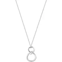 Jette - 89207958 - Ketting - Dames - 925 Zilver - gepolijst met Zirkonia - 45cm