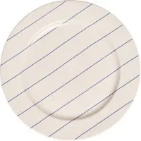 Design Letters Pyjamas bord Ø23 cm Midnight blue-pastel beige