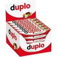 Ferrero chocoladereep Duplo, 40 zakjes van 18 g