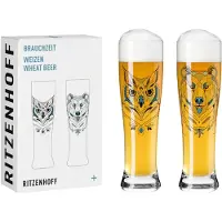 Ritzenhoff Bierglas Brauchzeit #1 #2 646 ml (Set van 2)