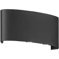 FISCHER&HONSEL GMBH Zwarte wandspot Berlin 3 bundels