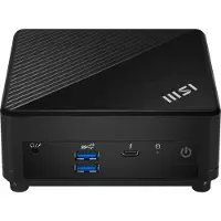 MSI Barebone Cubi 5 12M-283BAT i5-1235U, Intel Iris Xe grafische processor, 2x DDR4 SO-DIMM, 1x M.2, 1x 2,5", WIFI6E, BT 5.3