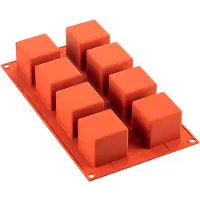 Silikomart - Siliconen bakvorm - Cubo 50x50mm