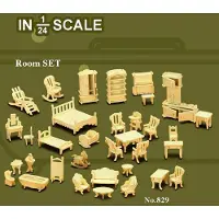 Twisk Bouwpakket set poppenhuismeubels 829