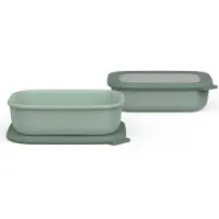 Mepal Promoset rechthoekig set 2-delig Cirqula - 2 l - Rechthoekig - Nordic sage