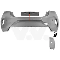 VAN WEZEL 3805549 Achterbumper