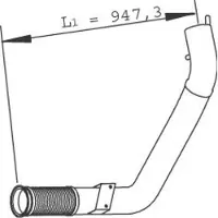 DINEX 29265 Voorpijp