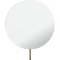 Hotbath &More BAA20 Vergrotingsspiegel Met Wandmontage - Geborsteld Messing PVD - Rond - Spiegels, Scheer/make-up Spiegels - 8721264698230