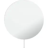 Hotbath &More BAA20 Vergrotingsspiegel Met Wandmontage - Mat Wit - Rond - Spiegels, Scheer/make-up Spiegels - 8721264698315