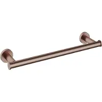 Hotbath &MORE Handdoekstang 34cm BCP Geborsteld Koper PVD (BAA06BCP)