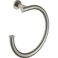 Hotbath &More BAA08 handdoekring geborsteld nikkel