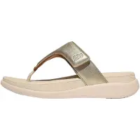 FitFlop F-mode go adjustable flatform toe-post sandals