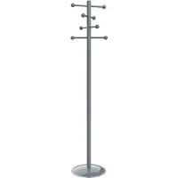 MAUL Staande kapstok 9401582 MAULsaphir Lite Aantal haken: 8 (b x h x d) 38 x 171 x 38 cm Metaal Grijs 1 stuk(s)