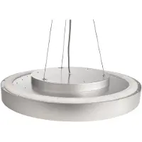 Deko-light Menkar 600 342207 Hanglamp LED LED vast ingebouwd 65 W Zilver