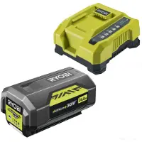 Ryobi - 1 x 36V MAXPOWER 4.0 Ah lithium+ battery and 1 x 6.0 A fast charger - RY36BC60A-140