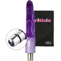 Eroticon Dildo Opzetstuk Paars 17cm Exclusief voor SM