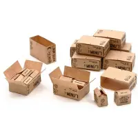 Tamiya Modelbouwpakket - 12689 10-in-1 Cartons WWII Accessoires set - 1:35 - Modelbouw