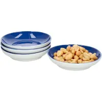 Ritzenhoff & Breker Set van 4 platte kommen 10cm indigo blauw Doppio - Ritzenhoff 64247