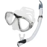 Seac Sub | Snorkelset | One | transparant silicone | Zwart