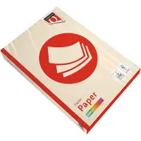 Quantore Kopieerpapier Fastprint A4 80gr creme 500vel | 5 stuks