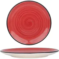 Bonna Dessertbord aura passion porselein 23 cm set van 6