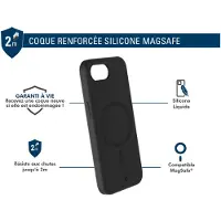 FORCE CASE Versterkte hoes - - iPhone 16e - Silicoon - Weerstand 2m - Levenslange garantie