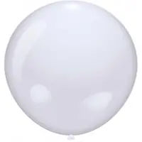 Amscan Mega ballon wit 90 cm diameter - Feestartikelen/versieringen - Bruiloft/deco