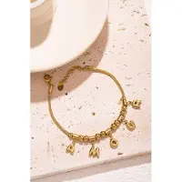 Yehwang AMOUR Armband - Stainless Steel - Gold Plating